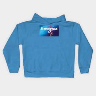 ENERGIZE From Enervated to Energized Kids Hoodie